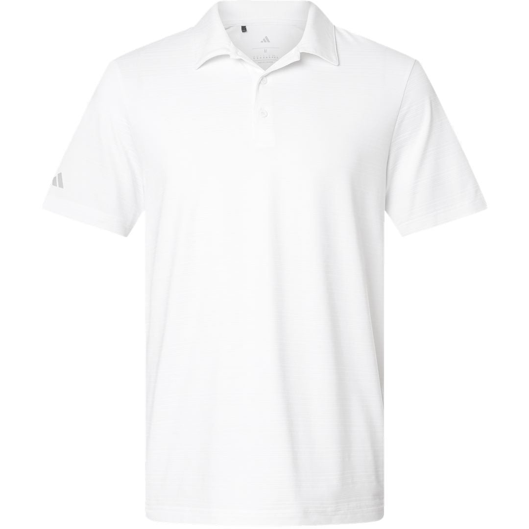 Adidas Men's Textured Stripe Polo