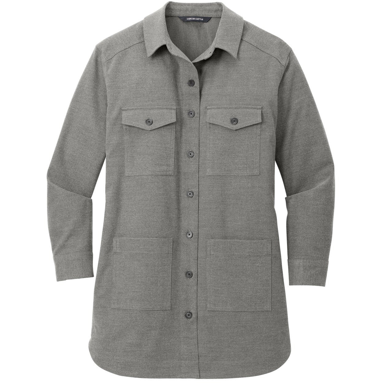 Mercer+Mettle® Women's Long Sleeve Twill Overshirt